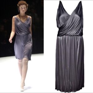 Vintage Alexander McQueen Dress Black F/W 2004 Look#40 Size IT44/US10